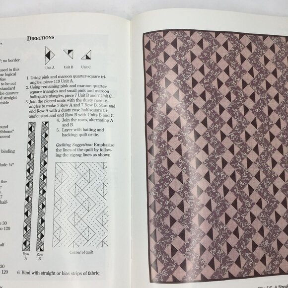Vintage 1991 Rotary Riot 40 Fast Fabulous Quilts Judy Hopkins Nancy J Martin - Picture 9 of 12